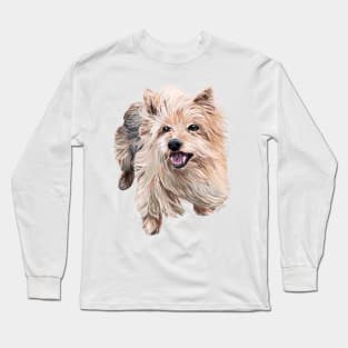 Comet the Australian Silky Terrier Long Sleeve T-Shirt
